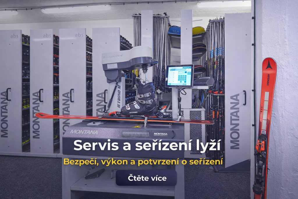 Servis a seřízení sjezdových lyží
