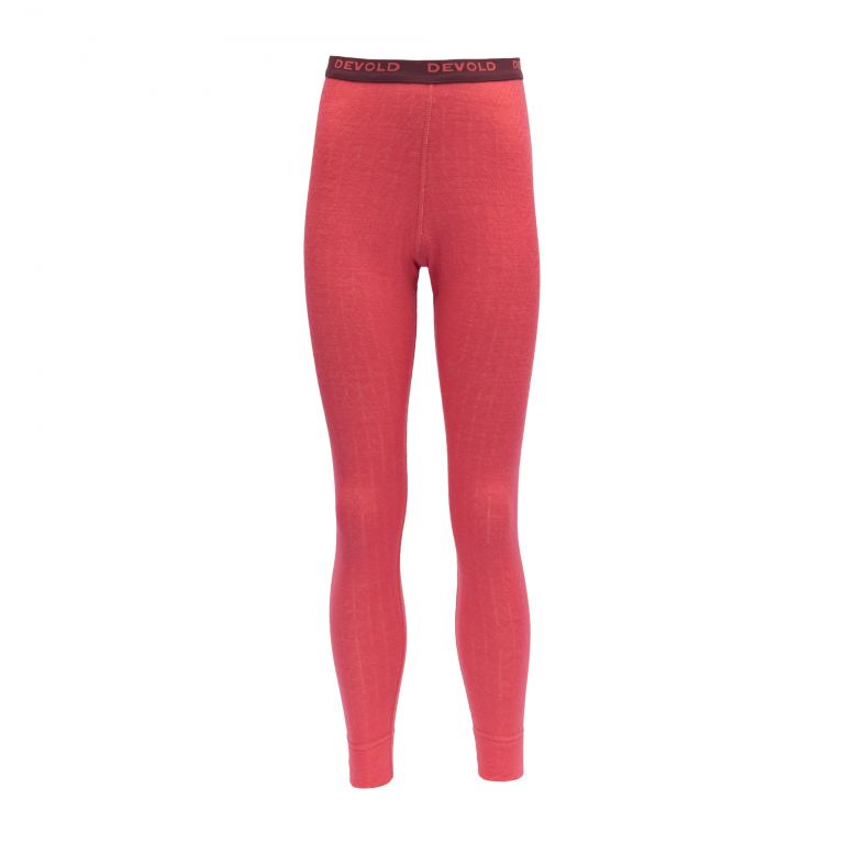 Devold DUO ACTIVE JR LONG JOHNS poppy