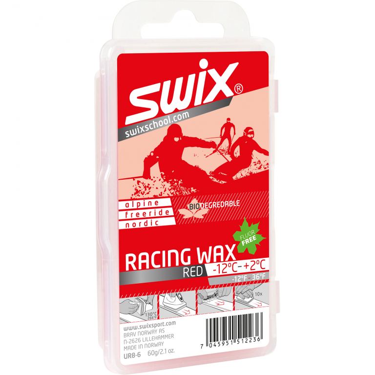 Swix UR8-6 závodní,červený,-12°C/+2°C