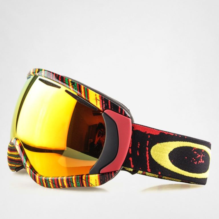 Oakley Canopy Stumped Rasta fire iridium 