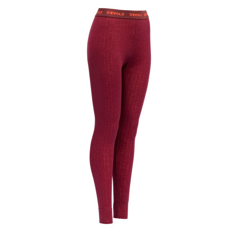 Devold DUO ACTIVE WOMAN LONG JOHNS beetroot