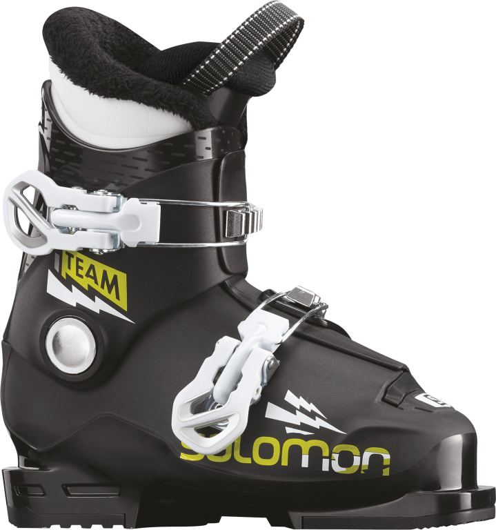 Salomon Team T2 Black/White/ACIDE GREEN