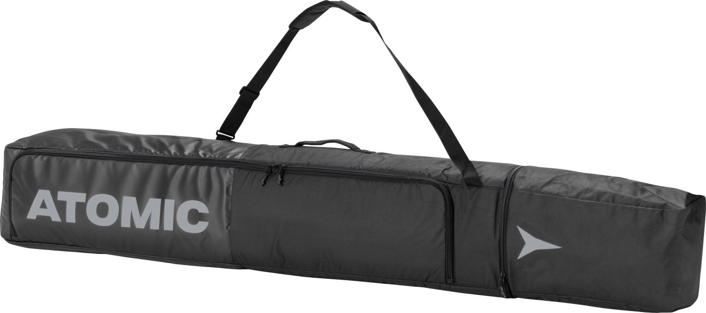 Atomic DOUBLE SKI BAG Black/Grey