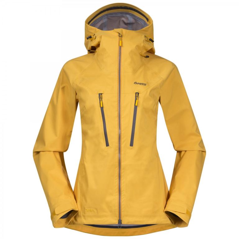 Bergans Cecilie 3L jacket, golden yellow
