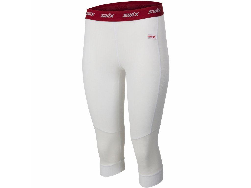 Swix RACE X light 3/4 pant W, wht