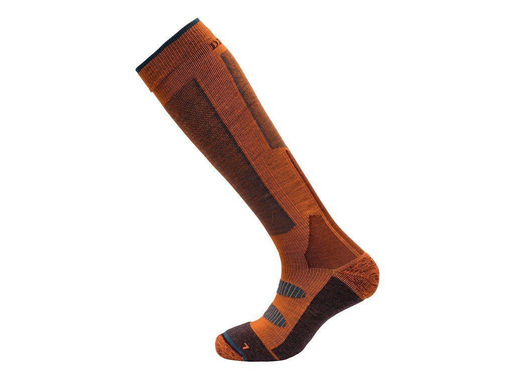 Devold Ski touring merino sock flame