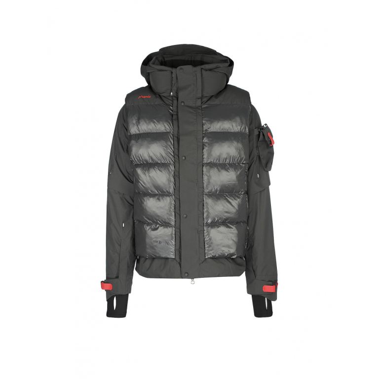 Phenix Alpine Vest on Jacket, šedá