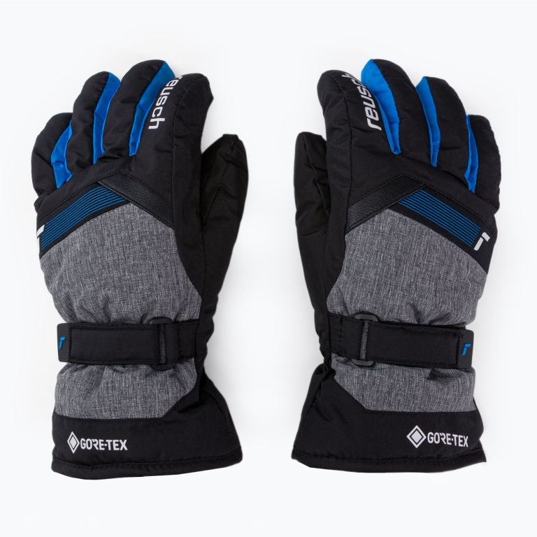 Reusch Flash GORE-TEX Junior, black/melang/blue 