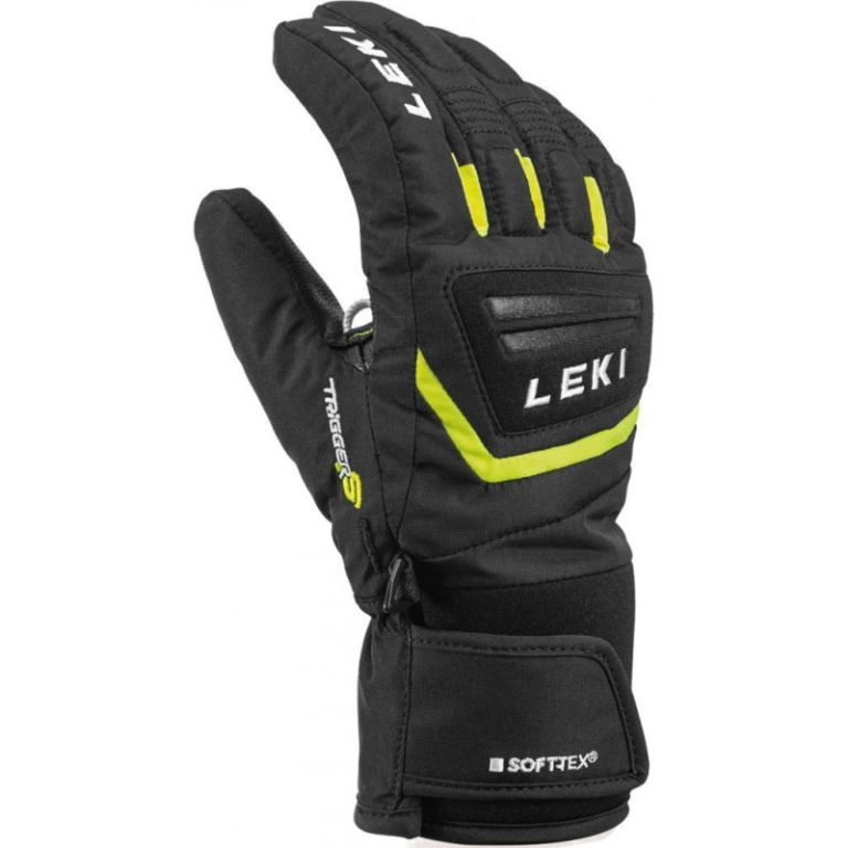 Leki Griffin 3D Junior, black-yellow