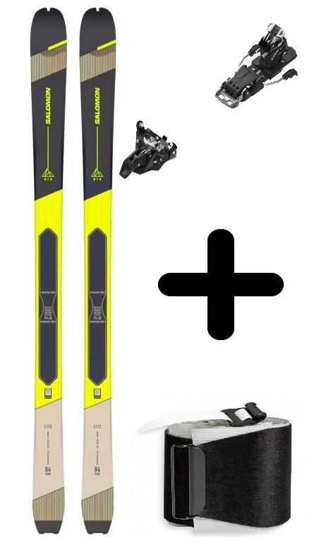 Salomon T MTN 84 PURE+Skins PURE+SUMMIT 9(90)