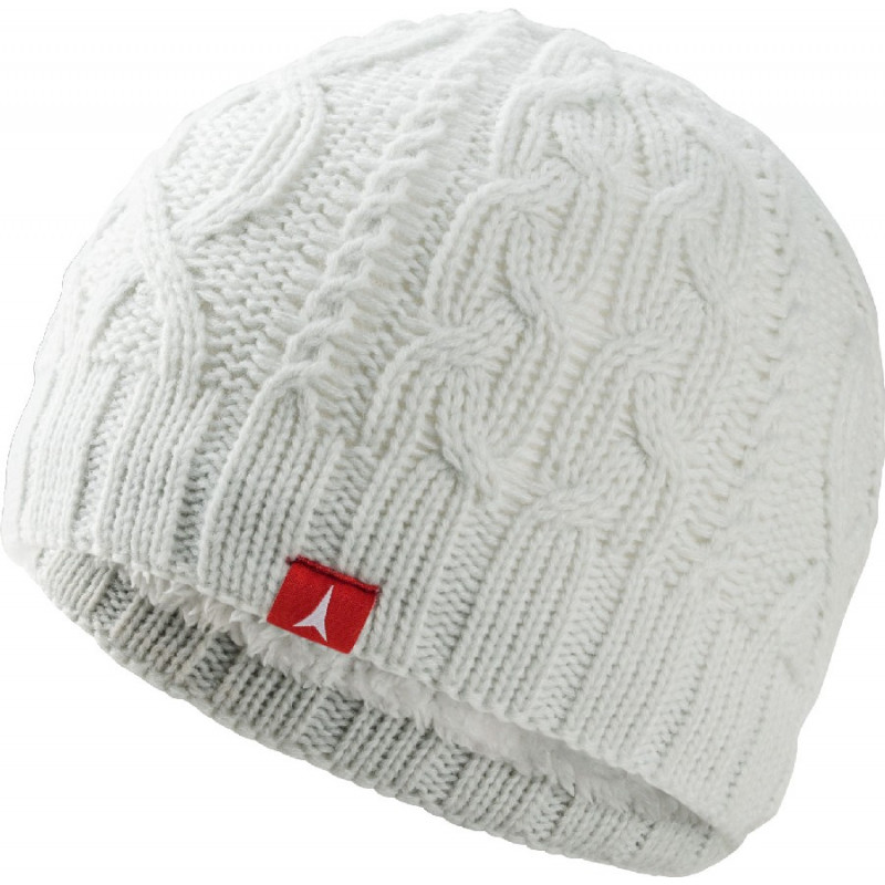 Atomic W AMT CABLE BEANIE white