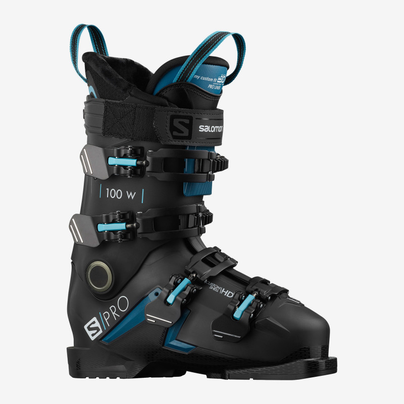 Salomon S/PRO 100 W Blk/Blu/Scuba