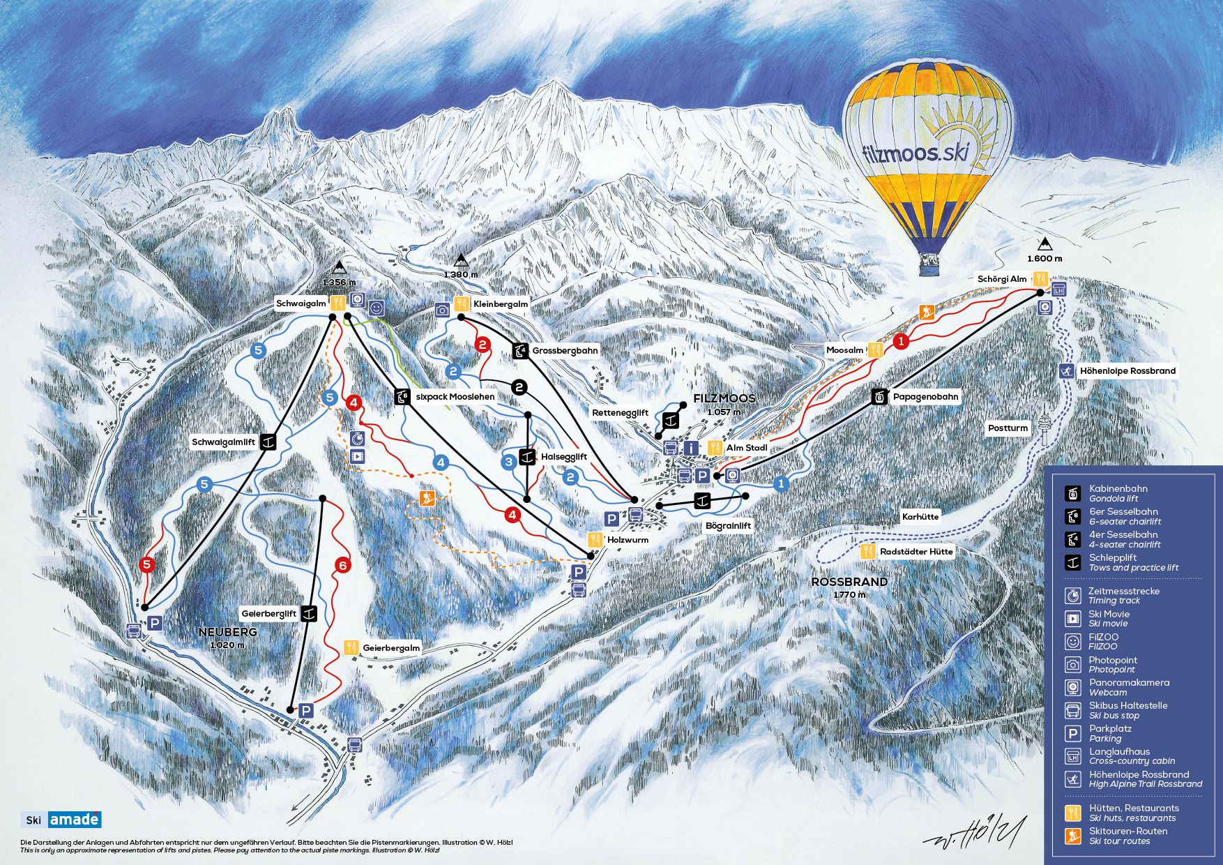 pisten map